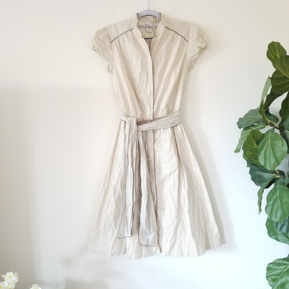 Polka Dot Button Down Dress
